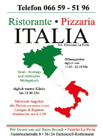 Pizzeria Italia